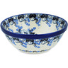 Polish Pottery cereal bowl Flowers At Dusk