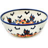 Polish Pottery cereal bowl Halloween Night