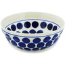 Polish Pottery cereal bowl Splotched