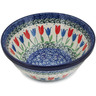 Polish Pottery cereal bowl Tulip Fever