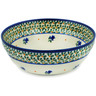 Polish Pottery cereal bowl Violet Tulips