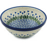 Polish Pottery Cereal Bowl Water Tulip