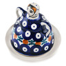 Polish Pottery Cheese Lady 4" Mosquito