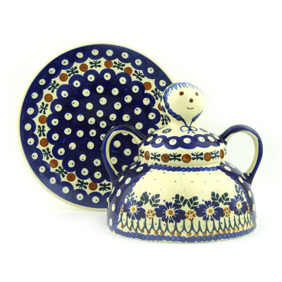 Polish Pottery Cheese Lady 8&quot; Mosquito