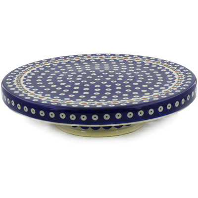 Polish Pottery Chip and Dip and Cake Stand Combo Mosquito