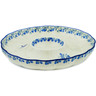 Polish Pottery Chip and Dip Platter 10&quot; Horse Gallop
