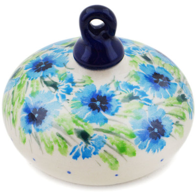Polish Pottery Christmas Ball Ornament 3&quot; Springing Into Spring UNIKAT