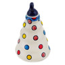 Polish Pottery Christmas Ball Ornament 6&quot; Gumball Machine UNIKAT