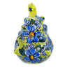 Polish Pottery Christmas Tree Candle Holder 8&quot; Beautiful Dream UNIKAT