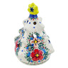 Polish Pottery Christmas Tree Candle Holder 8&quot; Perfect Garden UNIKAT