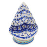 Polish Pottery Christmas Tree Candle Holder 8&quot; UNIKAT
