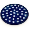 Polish Pottery Coaster Blue Eyes