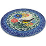 Polish Pottery Coaster In The Garden UNIKAT