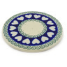 Polish Pottery Coaster Light Hearted