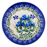 Polish Pottery Coaster Plate Fresh Flora