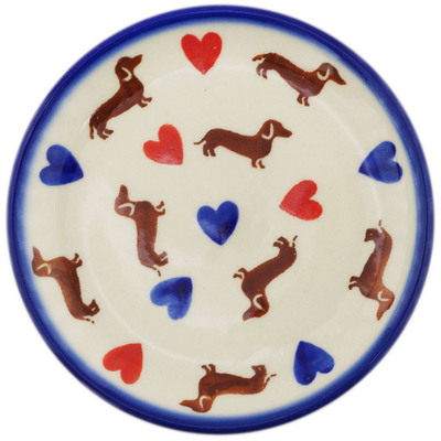 Polish Pottery Coaster Plate
