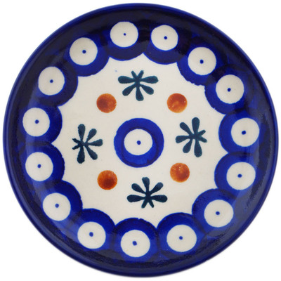 Polish Pottery Coaster Plate Mosquito