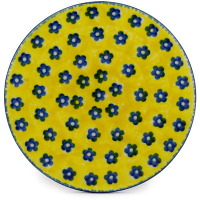 Polish Pottery Coaster Sunshine