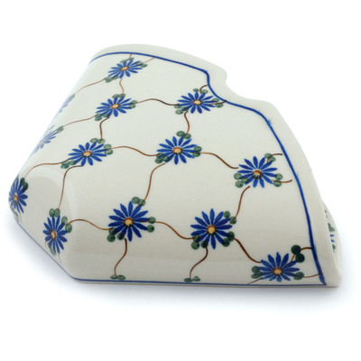 Polish Pottery Coffee Filter Holder 9&quot; Aster Trellis