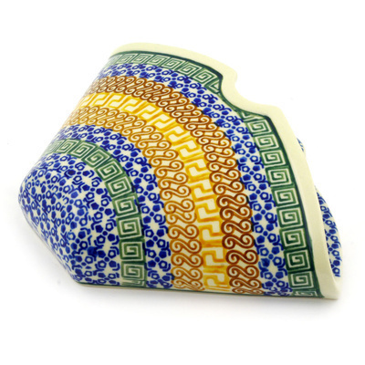 Polish Pottery Coffee Filter Holder 9&quot; Athens