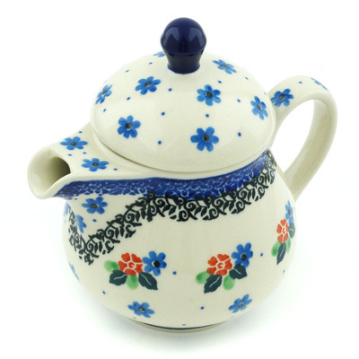 Polish Pottery Coffee server A Touch Of Spring