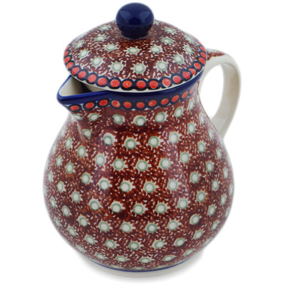 Polish Pottery Coffee server Rich Mocha UNIKAT