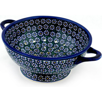 Polish Pottery Colander 10&quot;