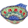 Polish Pottery Condiment Dish 5&quot; Maraschino