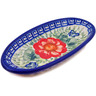 Polish Pottery Condiment Dish 6&quot; Happiness UNIKAT