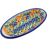 Polish Pottery Condiment Dish 7&quot; Blissful Daisy