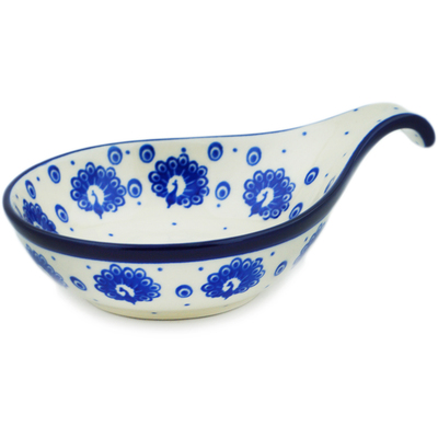 Polish Pottery Condiment Dish 7&quot; Show And Tail