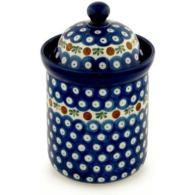 Polish Pottery Cookie Jar 8&quot; Mosquito