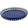 Polish Pottery Cookie Platter 10&quot; Mosquito