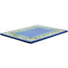Polish Pottery Cookie Sheet 15&quot; Lady Bug Tulips UNIKAT