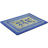 Polish Pottery Cookie Sheet 15&quot; Plum Perfect UNIKAT