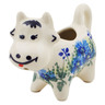 Polish Pottery Cow Shaped Creamer 2 oz Fresh Flora