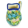 Polish Pottery Creamer 10 oz Garden Heaven UNIKAT