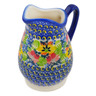 Polish Pottery Creamer 10 oz Spring Is Coming UNIKAT