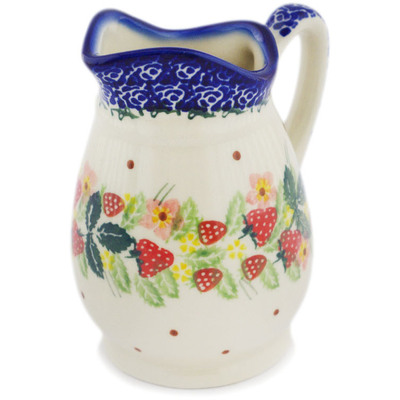 Polish Pottery Creamer 12 oz