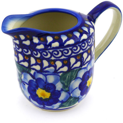 Polish Pottery Creamer 3 oz UNIKAT