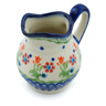 Polish Pottery Creamer 4 oz Spring Flowers
