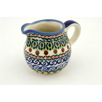 Polish Pottery Creamer 5 oz