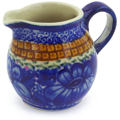 Polish Pottery Creamer 6 oz UNIKAT