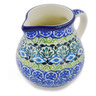 Polish Pottery Creamer 7 oz Artistic Boho