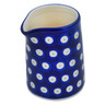 Polish Pottery Creamer 7 oz Blue Eyes