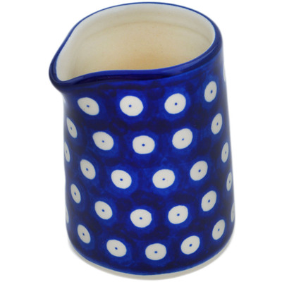Polish Pottery Creamer 7 oz Blue Eyes