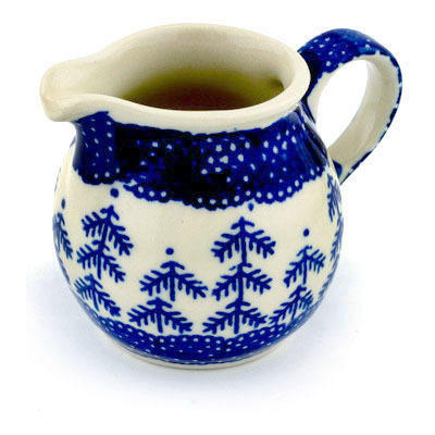 Polish Pottery Creamer 7 oz