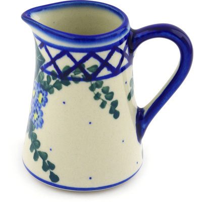 Polish Pottery Creamer 8 oz