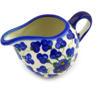 Polish Pottery Creamer 8 oz