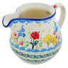 Polish Pottery Creamer 8 oz Sunday Morning UNIKAT